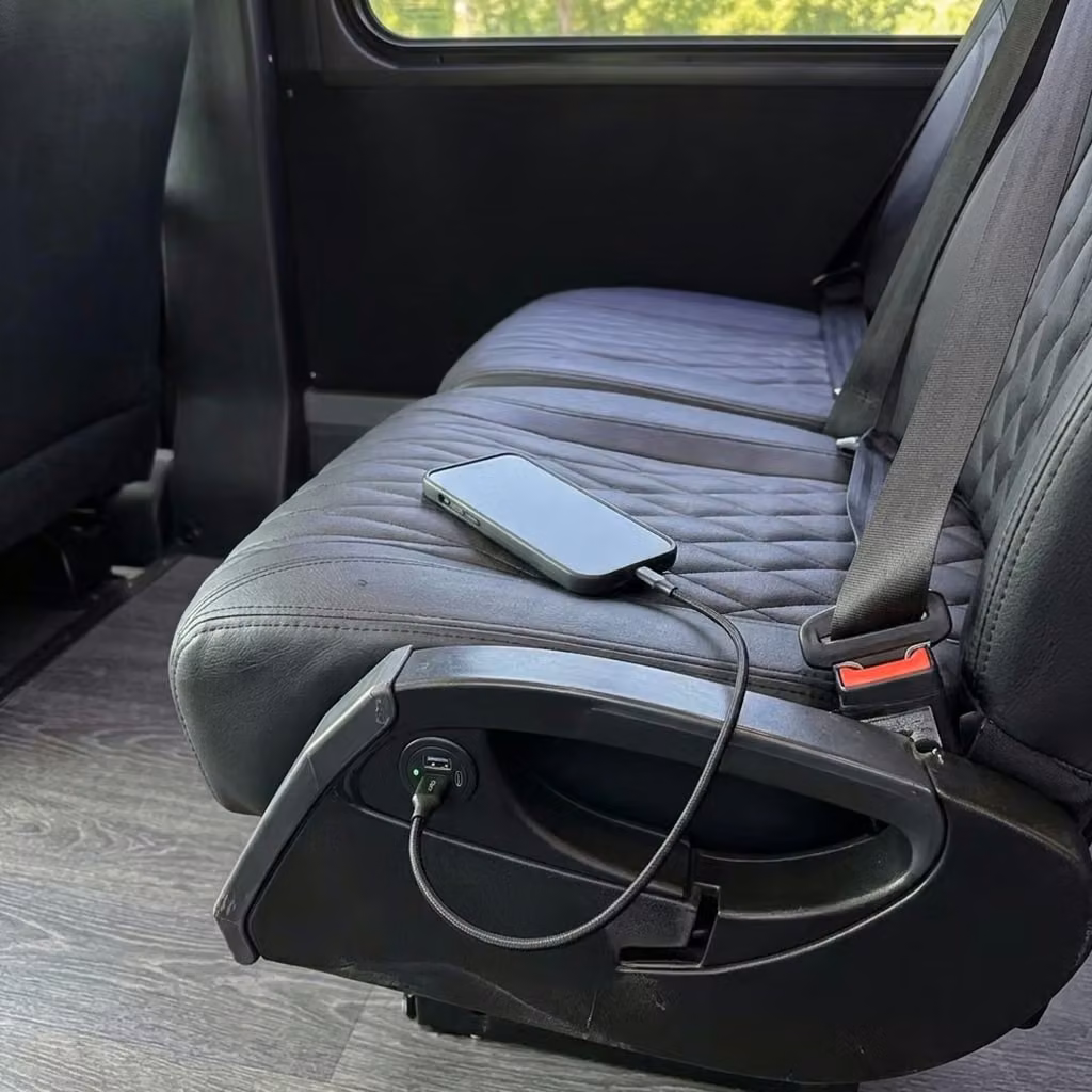 bella vista 20 passenger minibus usb charging