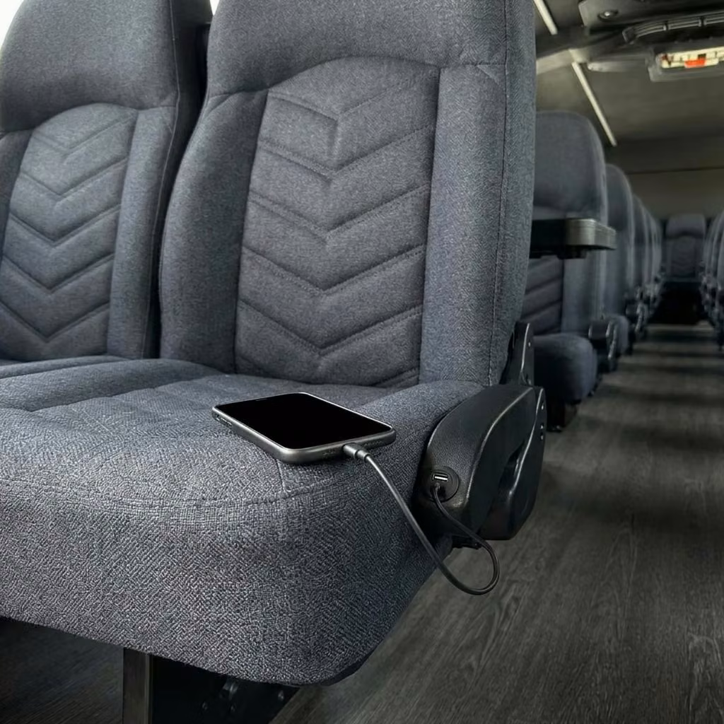 bella vista 25 passenger minibus usb charging