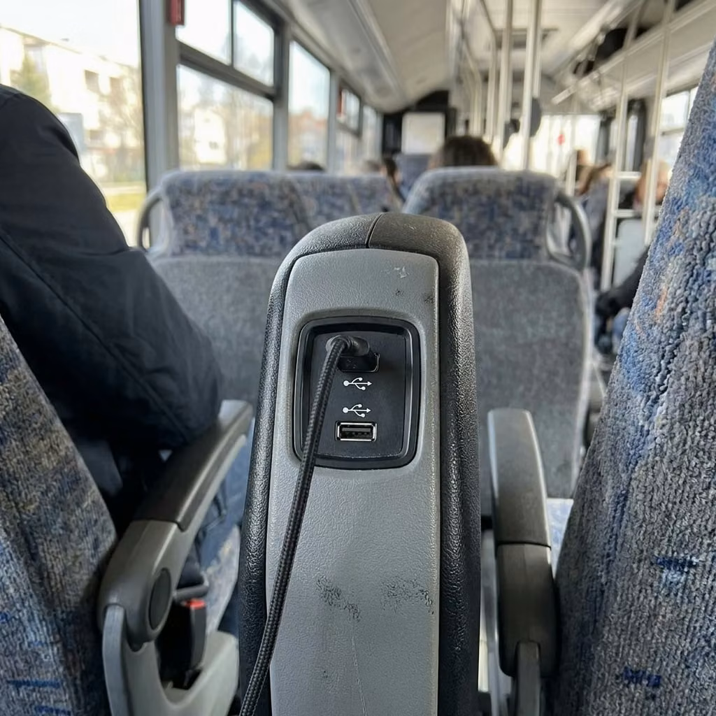 bella vista 28 passenger minibus usb charging
