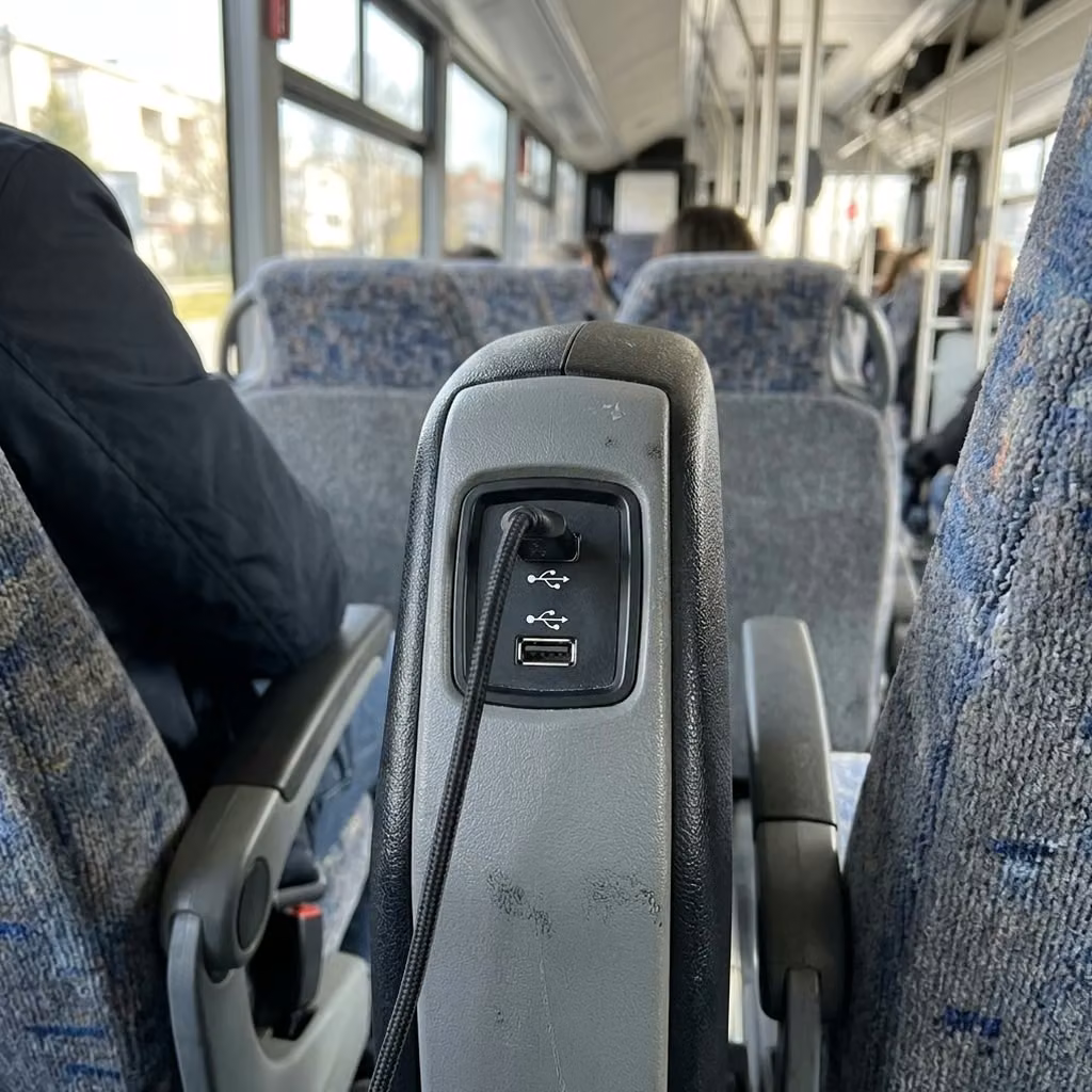 bella vista 30 passenger minibus usb charging