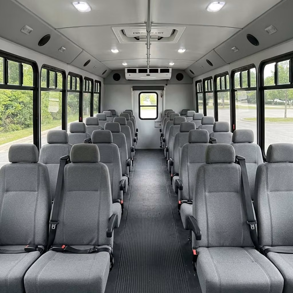 bella vista 35 passenger minibus seating