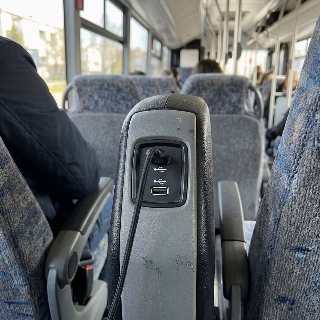 bella vista 35 passenger minibus usb charging