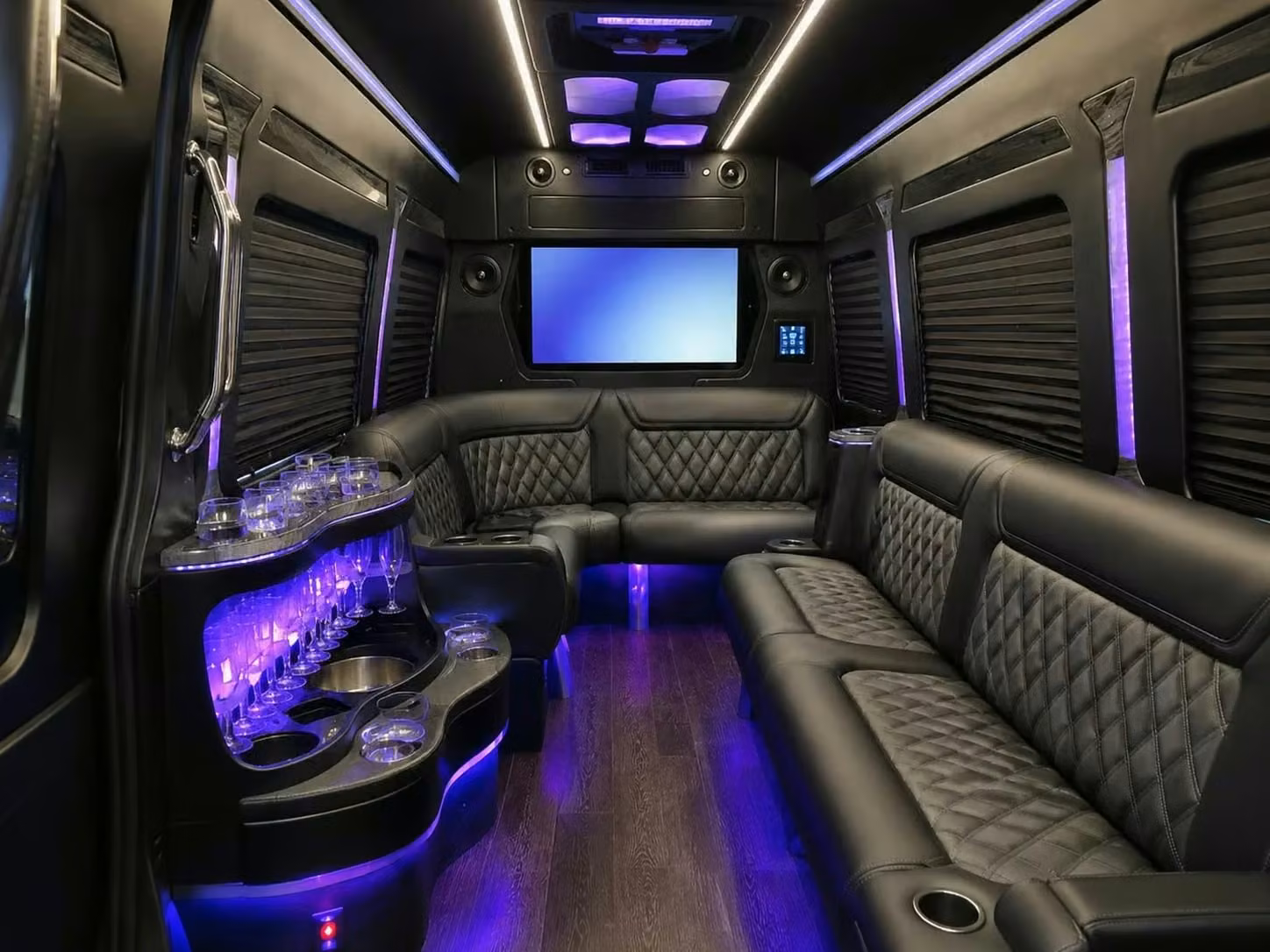 bella vista party bus smart tvs